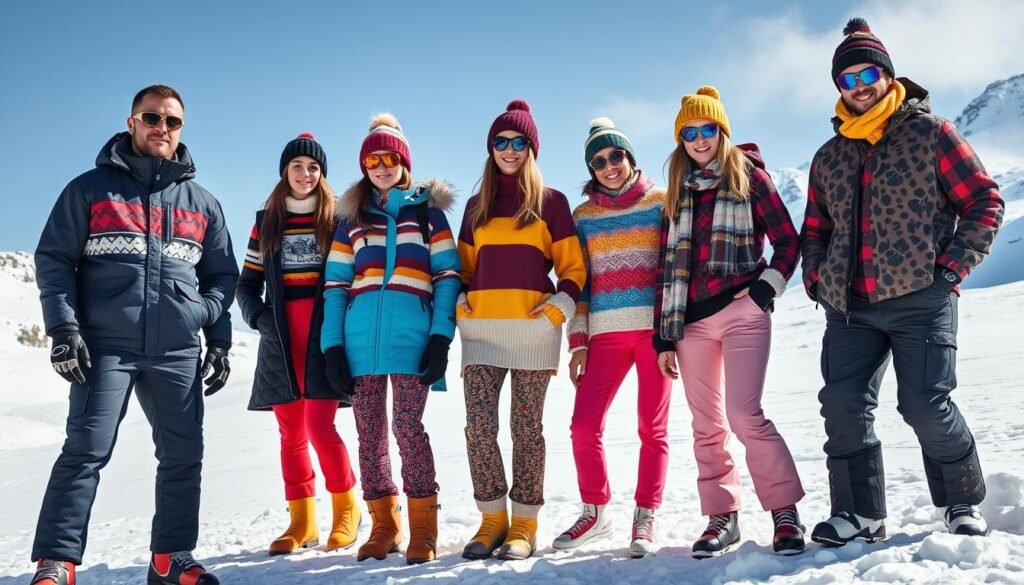 ski fashion patterns